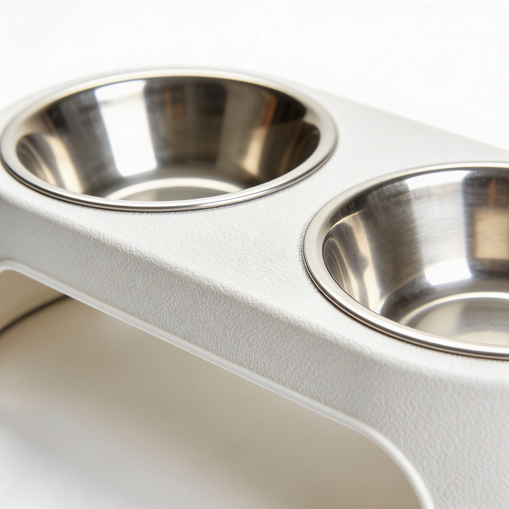 Towntulary Dexas Pets Double Elevated Pet Feeder, 2.5 Cup Bowls, Pro Blue (PW1104322194)
