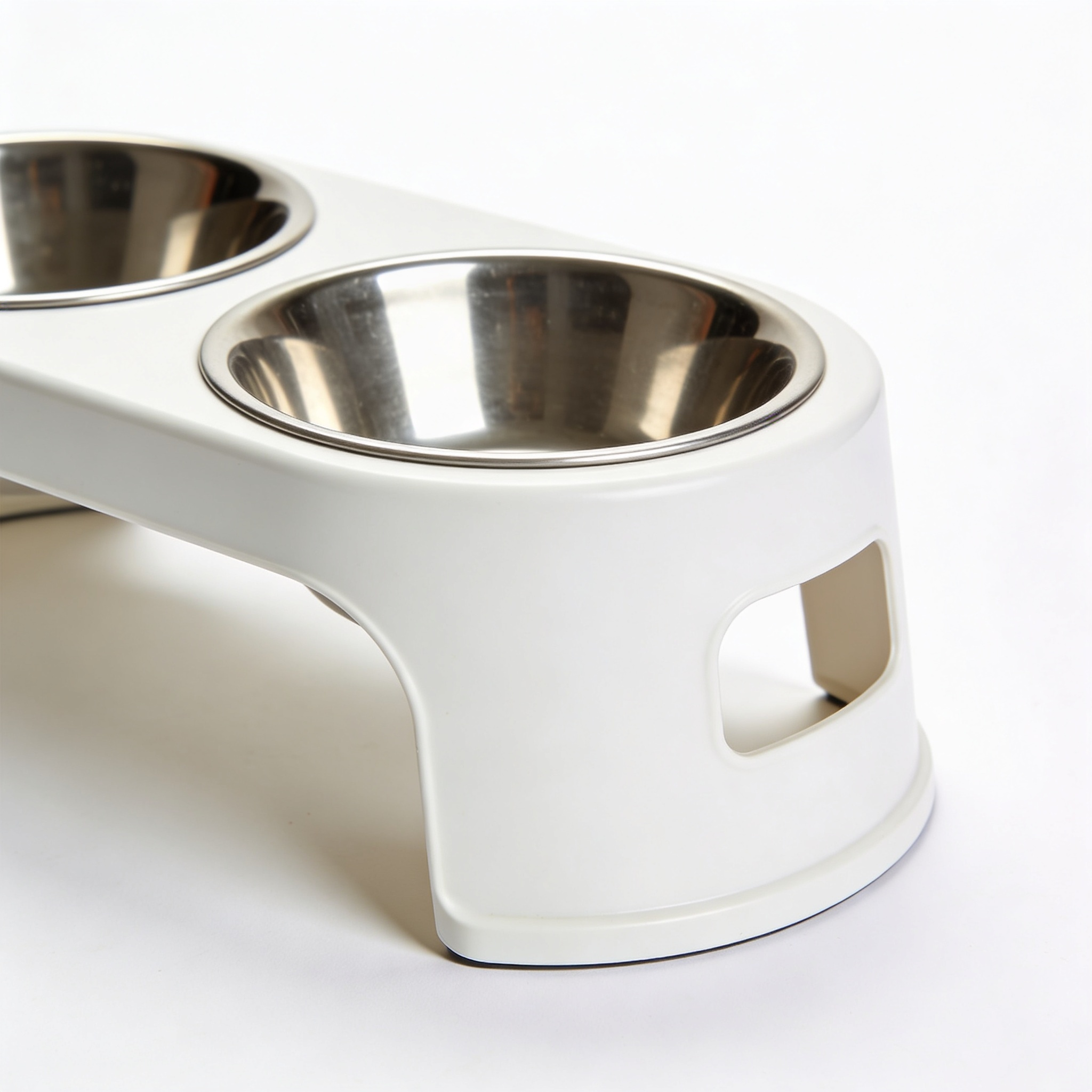 Towntulary Dexas Pets Double Elevated Pet Feeder, 2.5 Cup Bowls, Pro Blue (PW1104322194)
