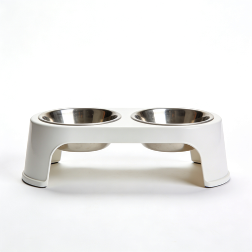 Towntulary Dexas Pets Double Elevated Pet Feeder, 2.5 Cup Bowls, Pro Blue (PW1104322194)
